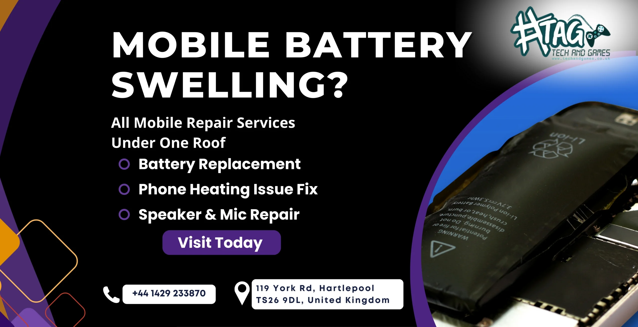 Mobile Battery Swelling