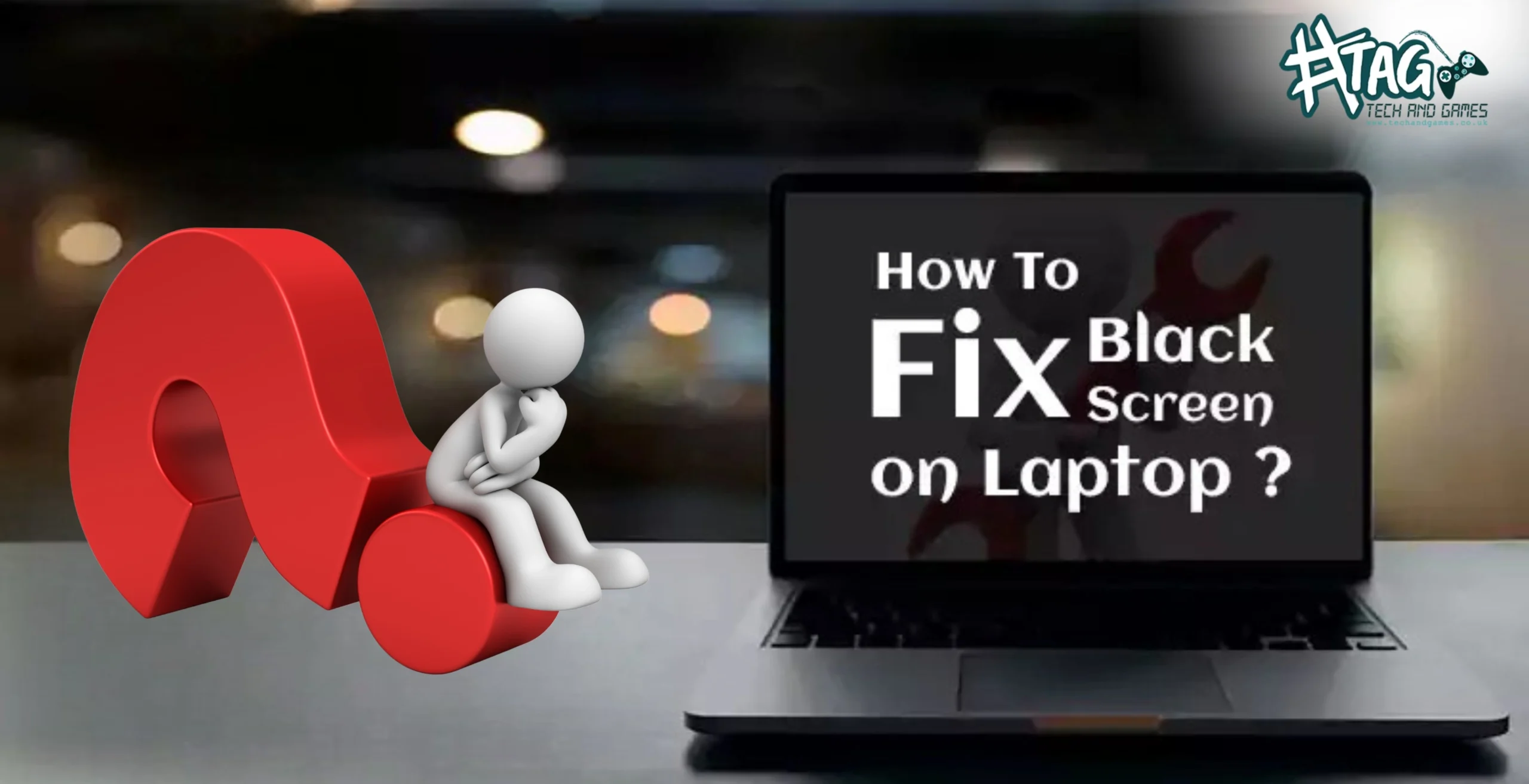 Laptop Turns On but Screen Is Black