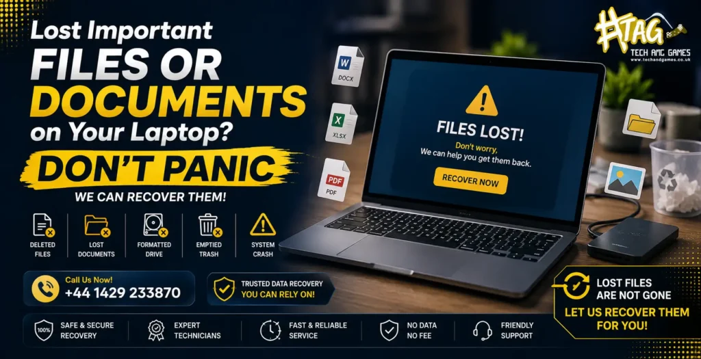Lost Important Files