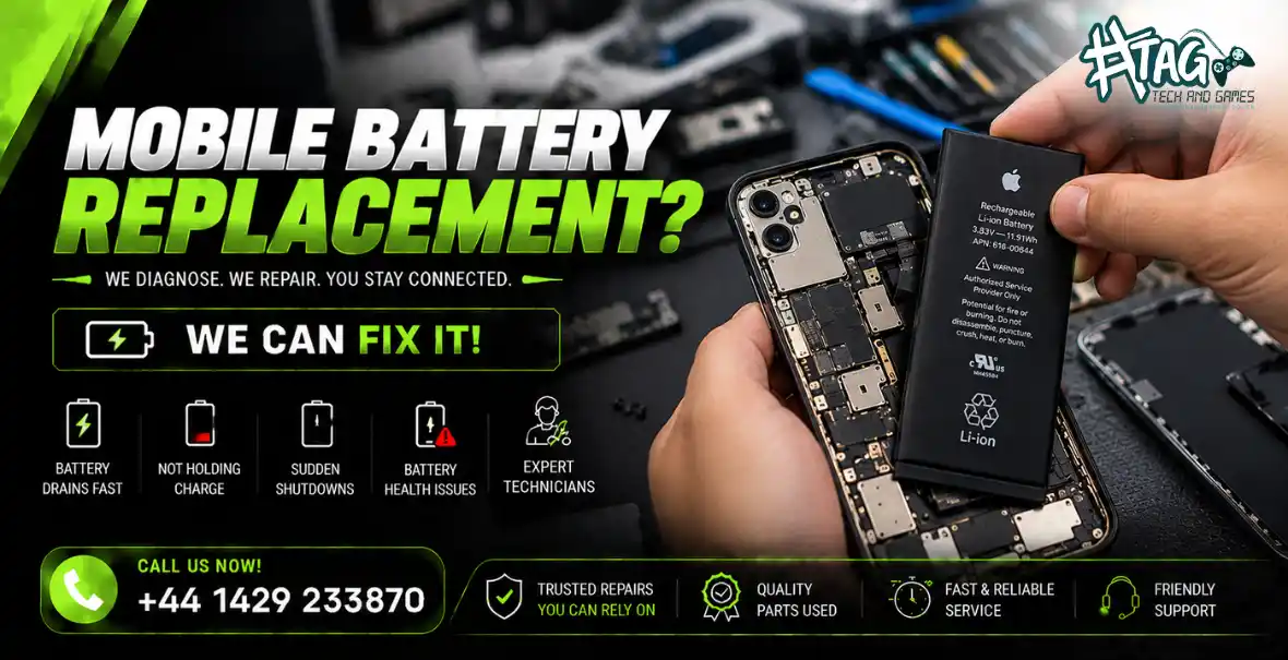 Mobile Battery Replacement in Hartlepool